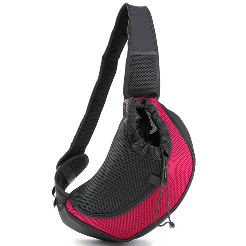 Portable Mesh Oxford Pet Carrier Sling Bag For Travel