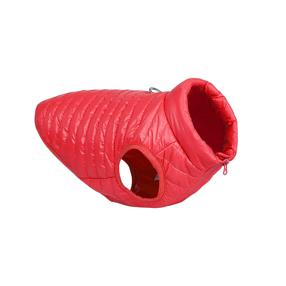 Pet Nylon Zipper Jacket Autumn Winter Clothing