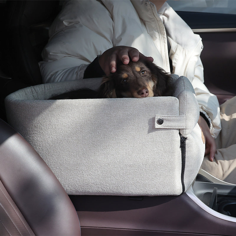 Portable Pet Car Seat Bed For Small Dogs And Cats Travel Carrier