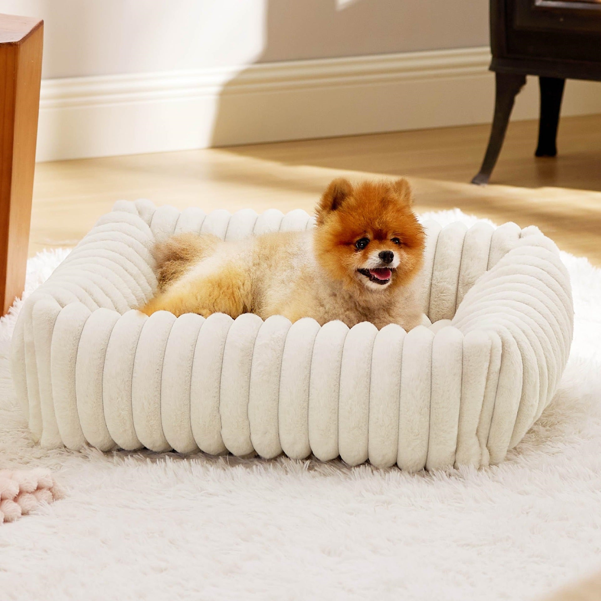 All Season Plush Pet Bed Warm Comfortable House