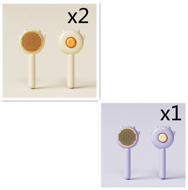 Pet Massage Comb Hair Removal Grooming And Cleaning Brush