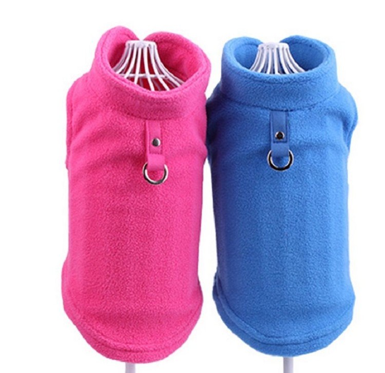 Fleece Pet Coat Jacket Vest Warm Small Pet Clothing