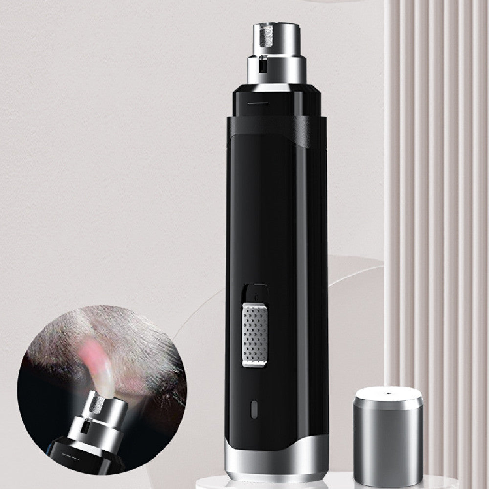 High Power Electric Pet Nail Trimmer USB Rechargeable Device