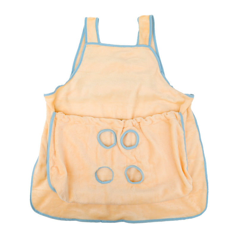Plush Pet Carrier Chest Bag For Travel And Outdoor Use