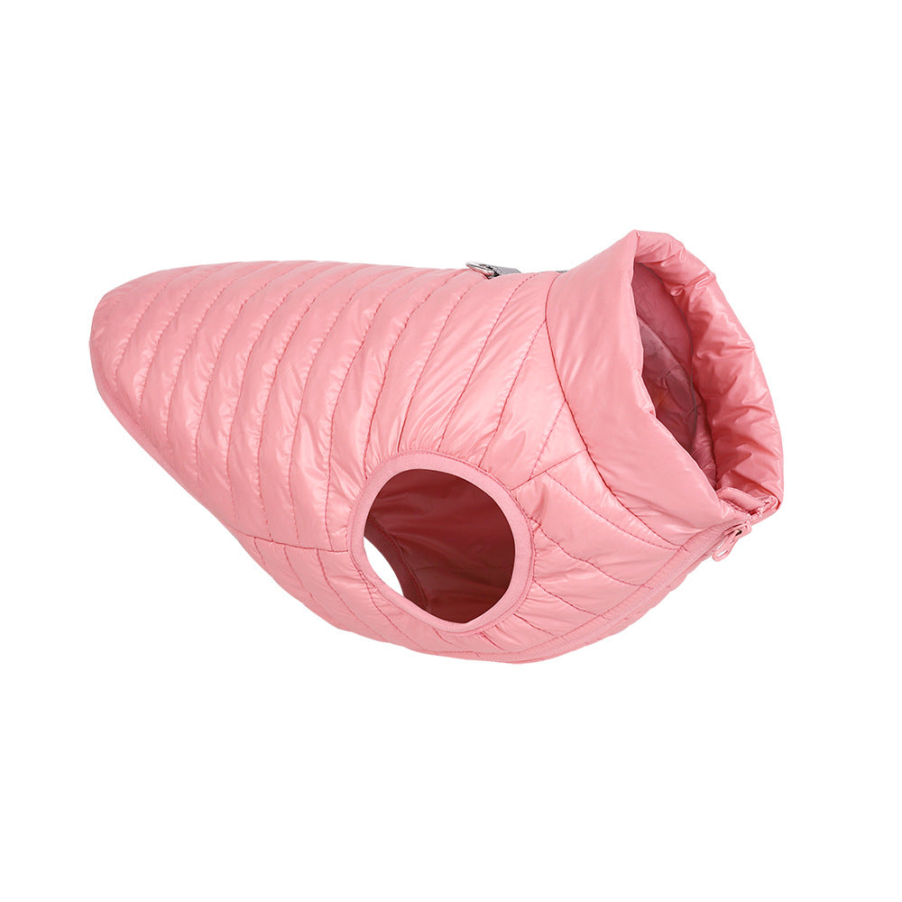 Pet Nylon Zipper Jacket Autumn Winter Clothing