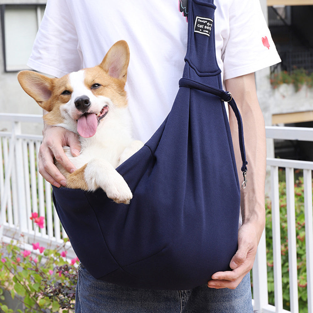 Pet Comfortable Cotton Shoulder Carrier Bag For Travel