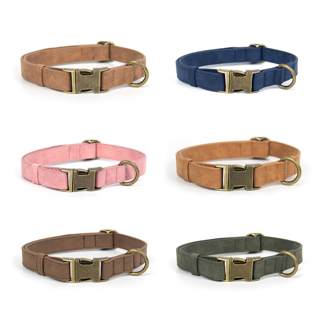 Retro Fashion Pet Leash And Collar Set