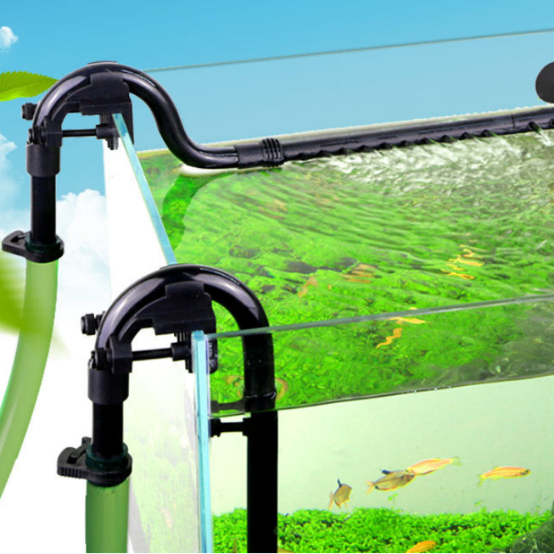 Fish Tank Filter Barrel Water Inlet Outlet Rain Shower Pipe Accessories