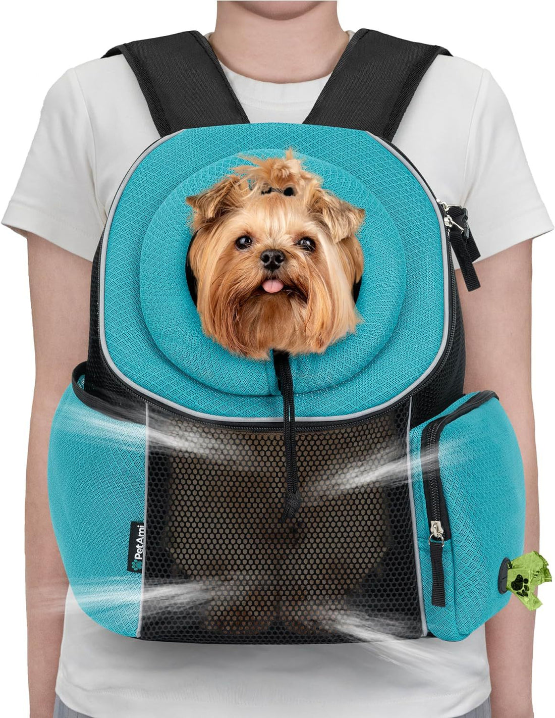 Breathable Portable Pet Carrier Backpack For Travel And Outdoor Use