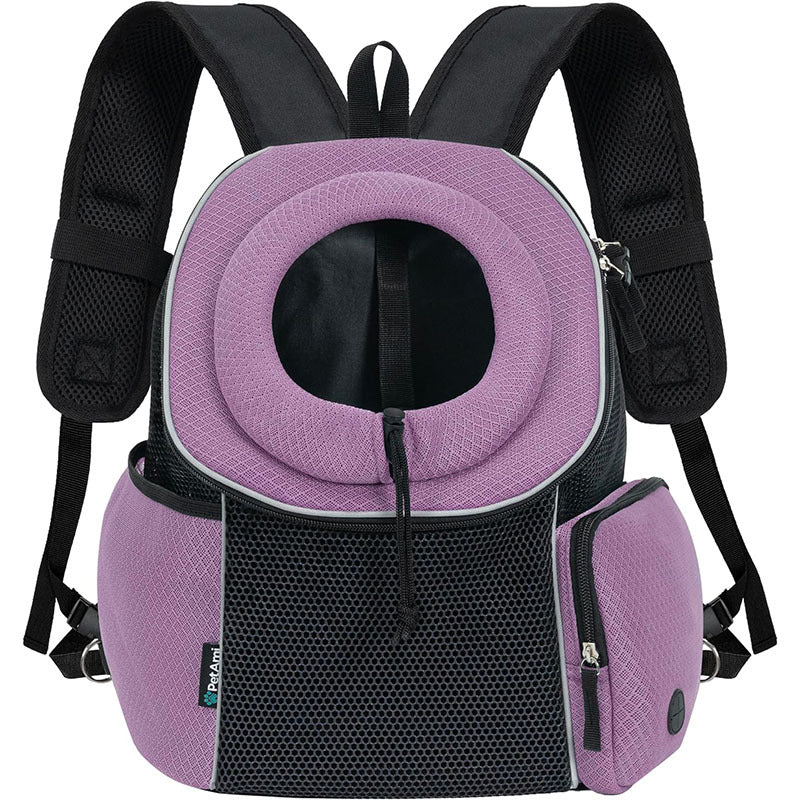 Breathable Portable Pet Carrier Backpack For Travel And Outdoor Use
