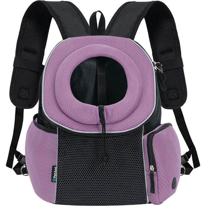 Breathable Portable Pet Carrier Backpack For Travel And Outdoor Use