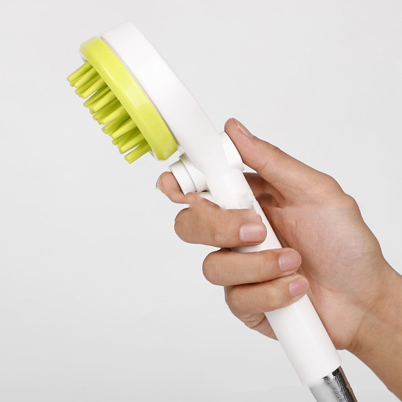 Pet Bath And Massage Comb With Shower Head Cleaning Tool