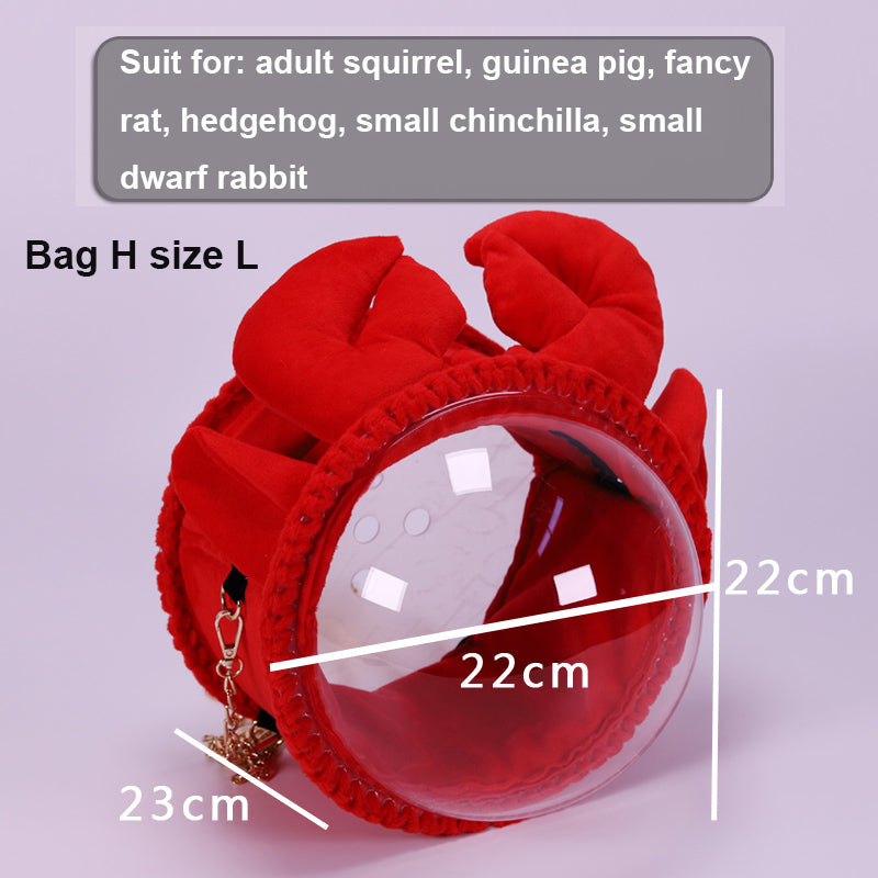 Hamster Cage Pet Out Of Bag Honey