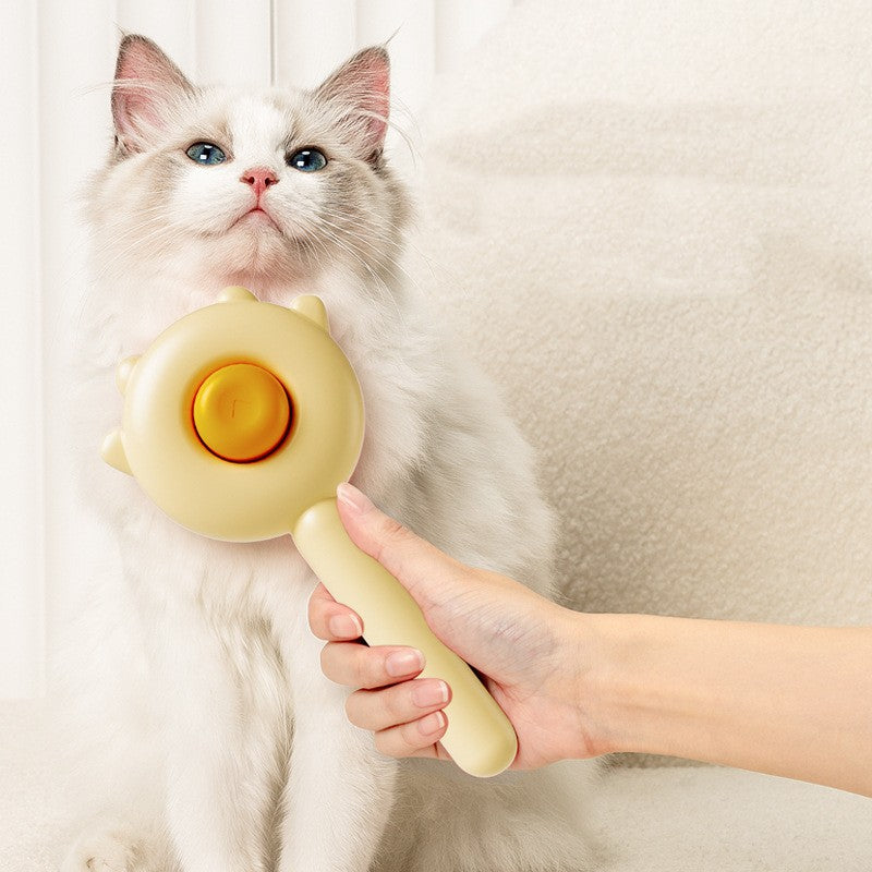 Pet Massage Comb Hair Removal Grooming And Cleaning Brush
