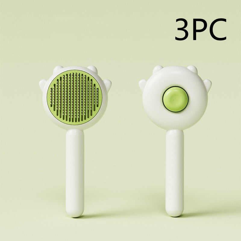 Pet Massage Comb Hair Removal Grooming And Cleaning Brush