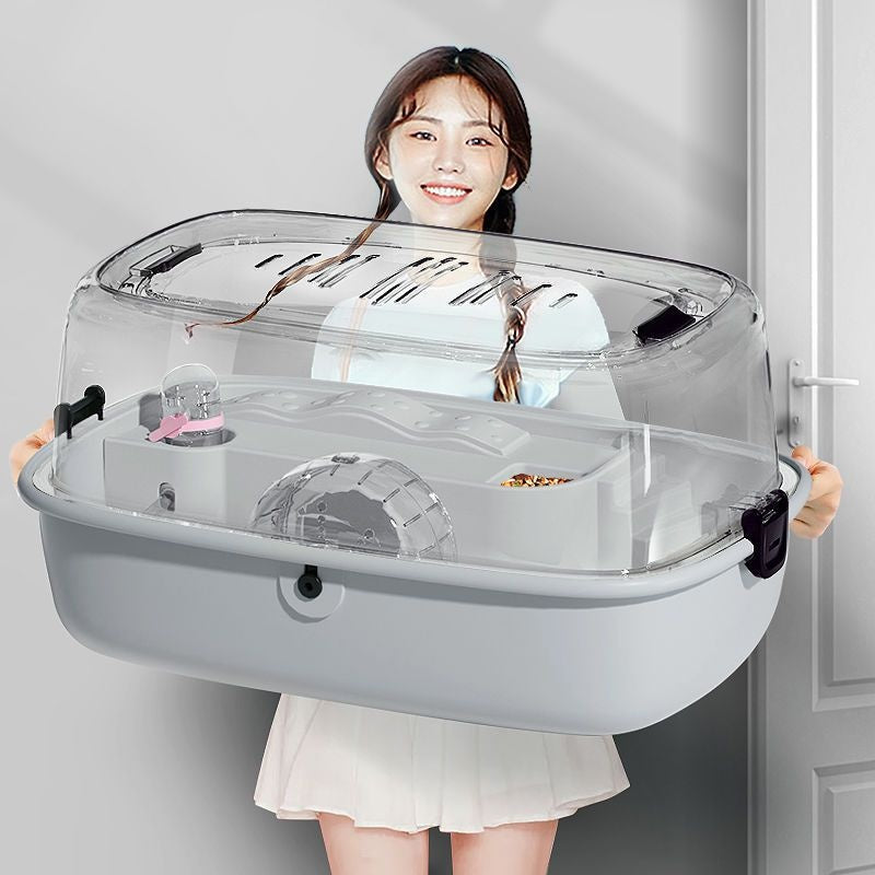 Djungarian Hamster Cang Special Oversized Transparent Acrylic Cage