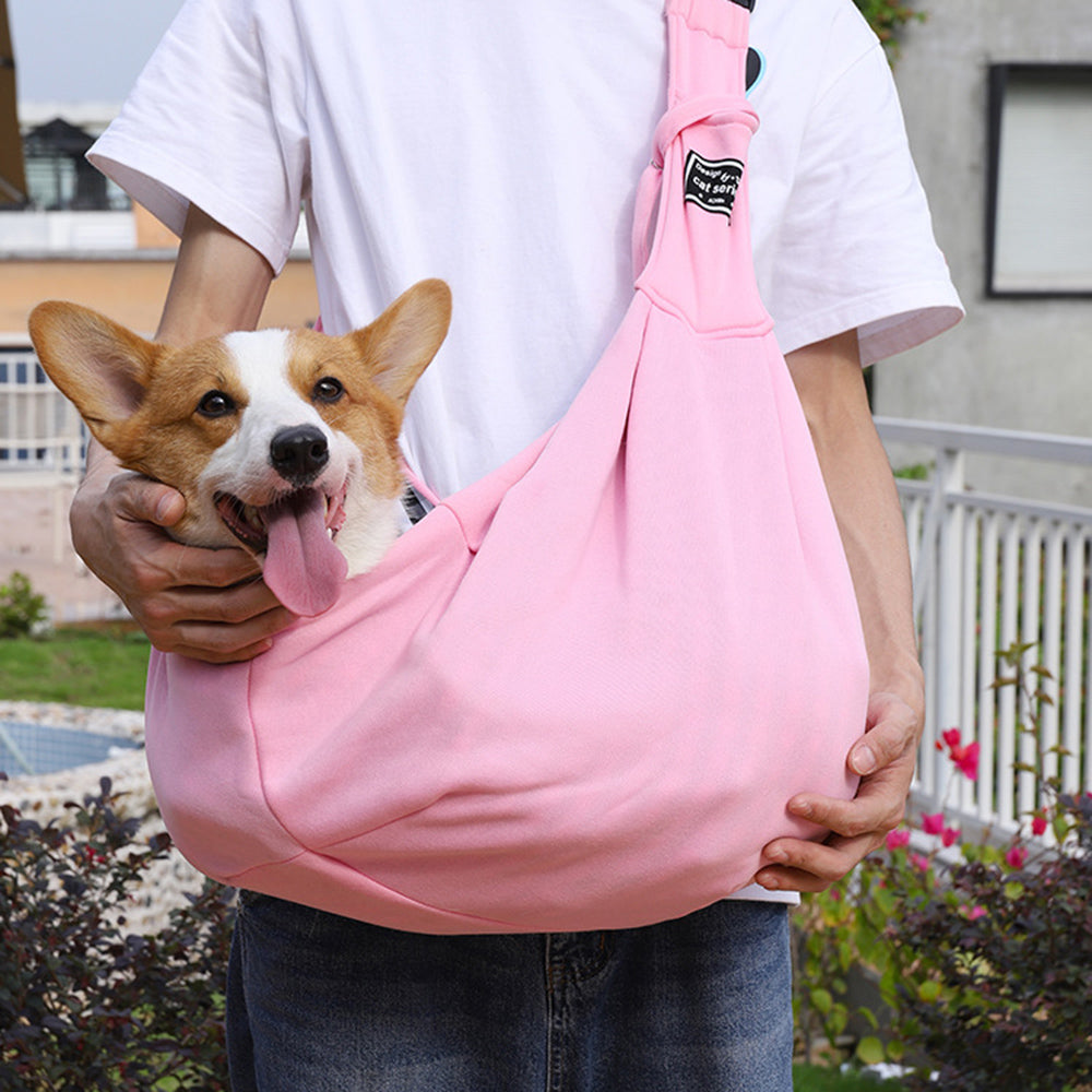 Pet Comfortable Cotton Shoulder Carrier Bag For Travel