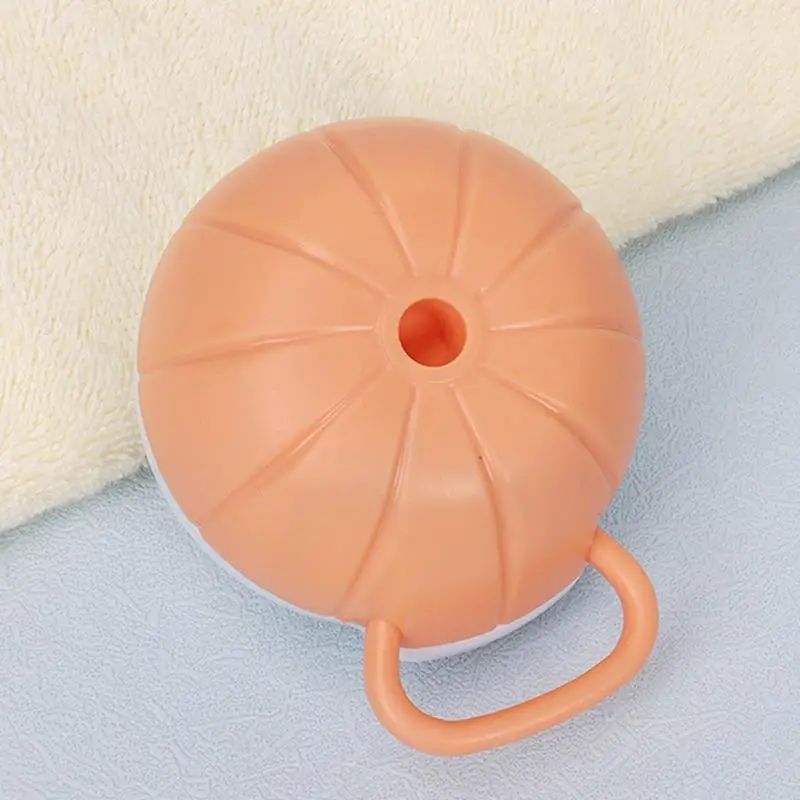 Silicone Pet Bath Brush With Shampoo Dispenser Grooming Tool