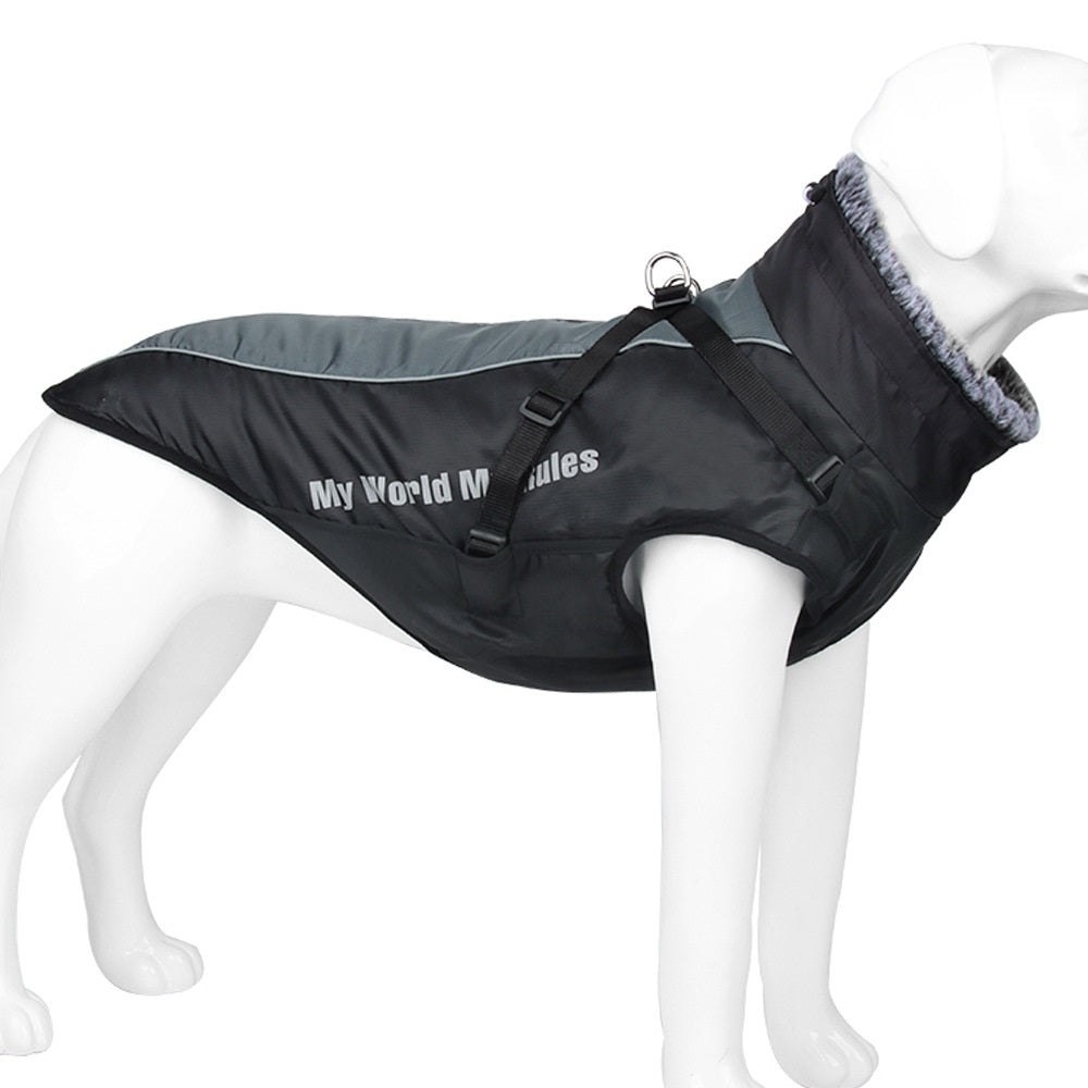 Warm Waterproof Reflective Pet Shell Jacket Outdoor Clothing
