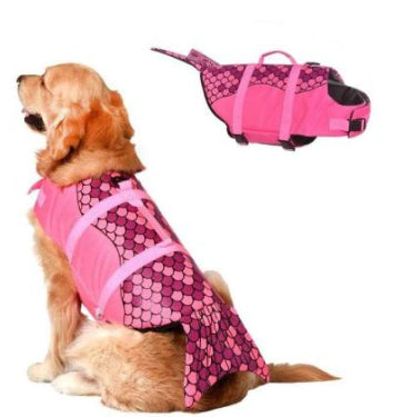 Adjustable Pet Life Vest Swimming Safety Swimwear