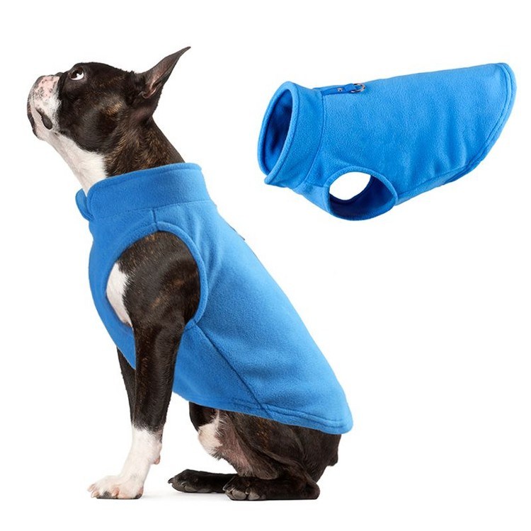 Fleece Pet Coat Jacket Vest Warm Small Pet Clothing