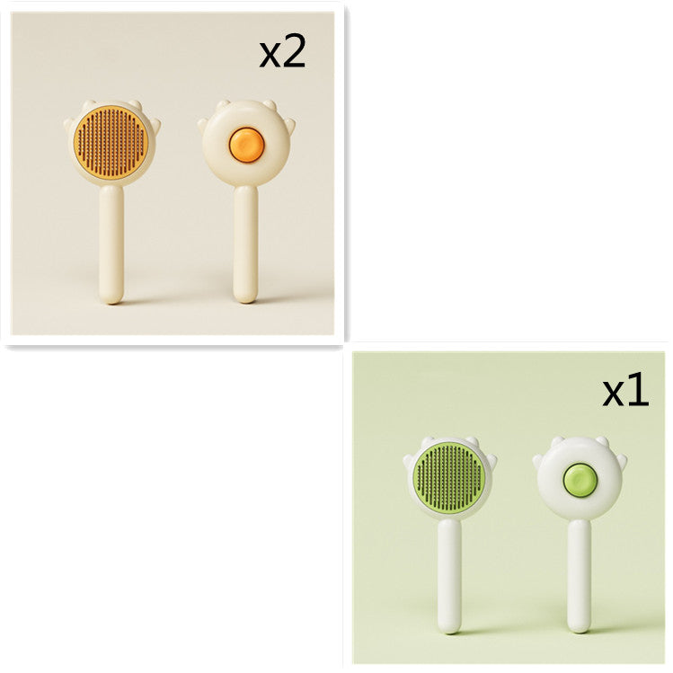 Pet Massage Comb Hair Removal Grooming And Cleaning Brush