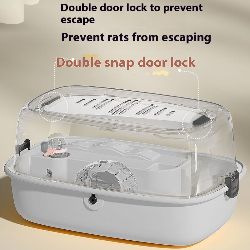Djungarian Hamster Cang Special Oversized Transparent Acrylic Cage