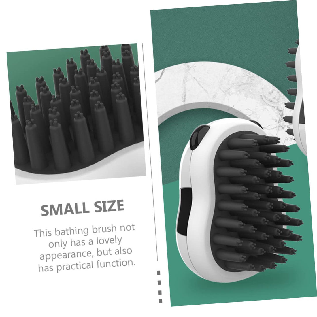 Pet Bath Grooming Glove And Hair Removal Brush Tool