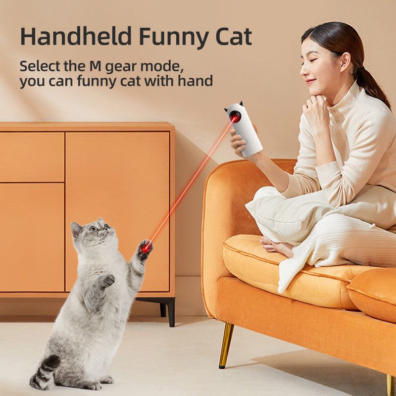 Electric Automatic Infrared Interactive Pet Teaser Toy