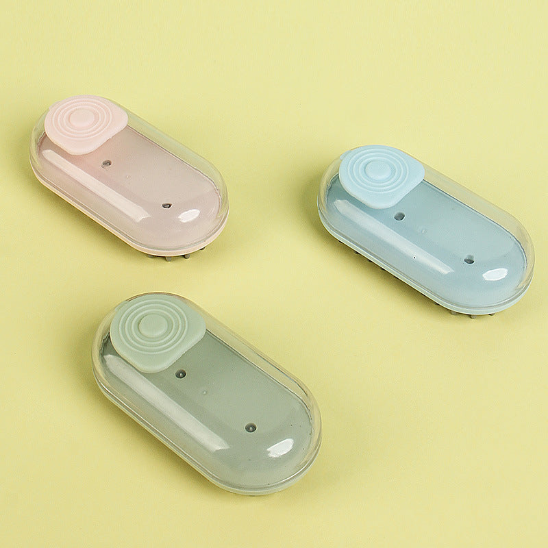 Pet Bath Massage Brush Hair Removal Cleaning Tool