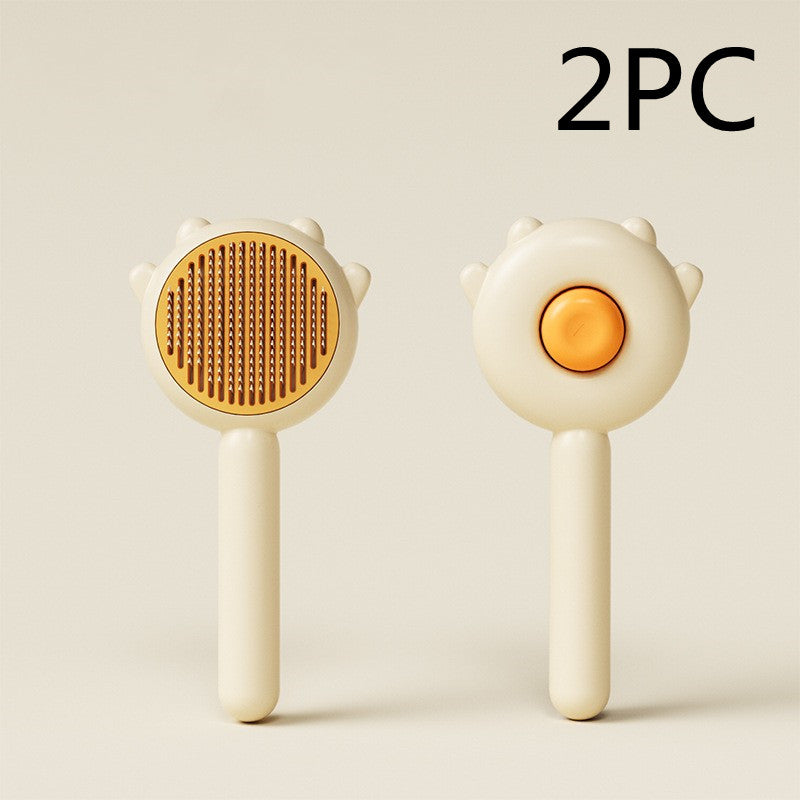 Pet Massage Comb Hair Removal Grooming And Cleaning Brush