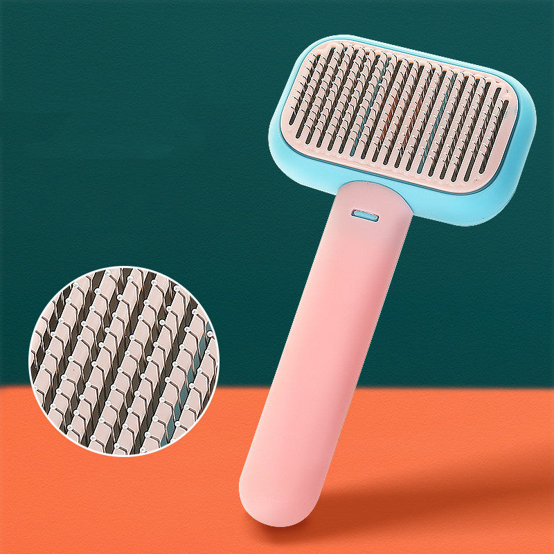 Stainless Steel Pet Grooming Massage Brush And Detangling Comb