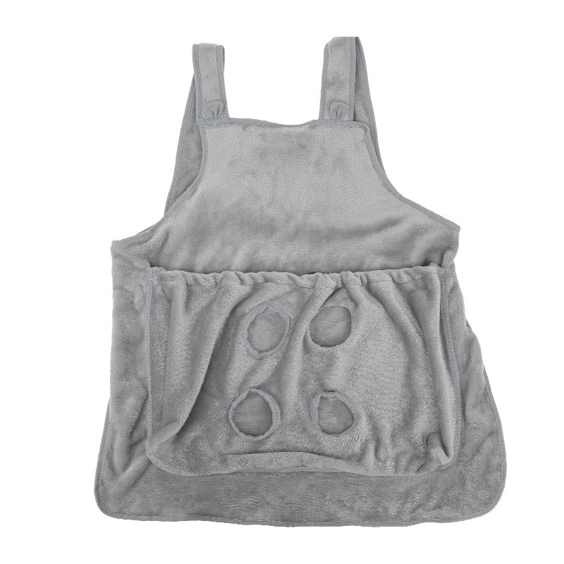 Plush Pet Carrier Chest Bag For Travel And Outdoor Use