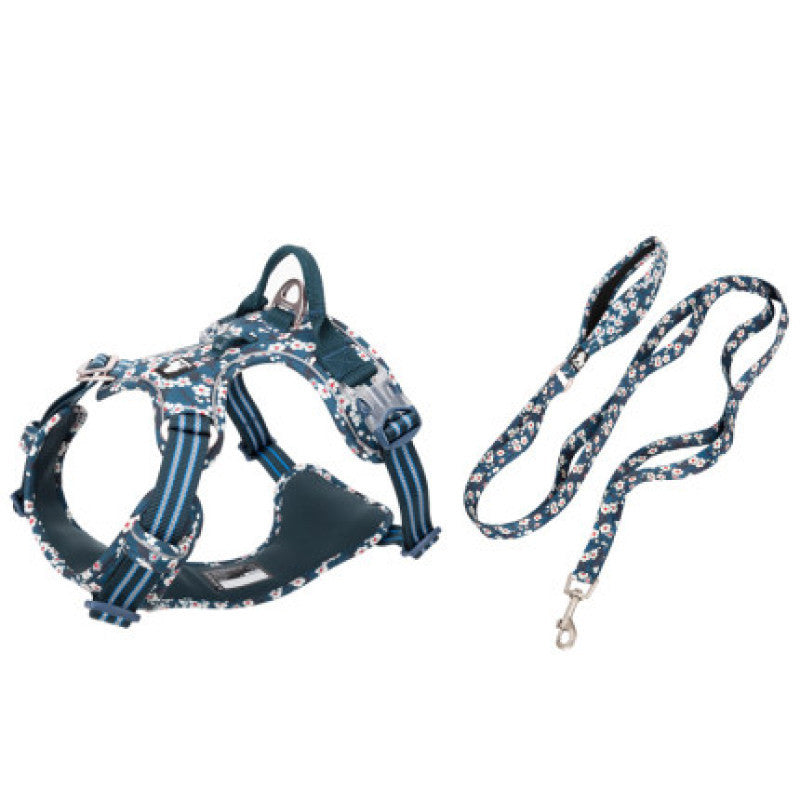 Pet Vest Type Chest Harness Leash Set