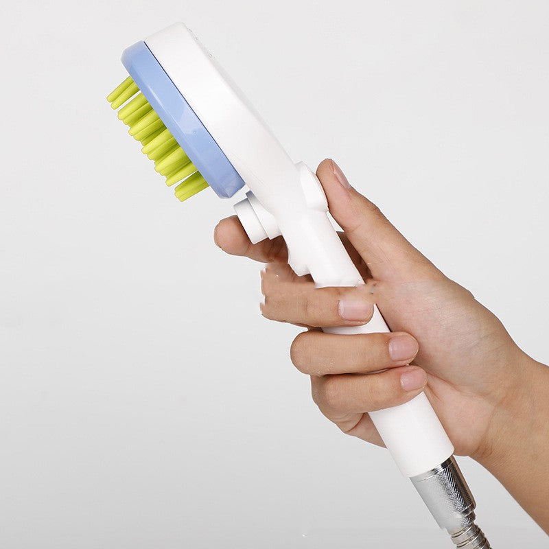 Pet Bath And Massage Comb With Shower Head Cleaning Tool