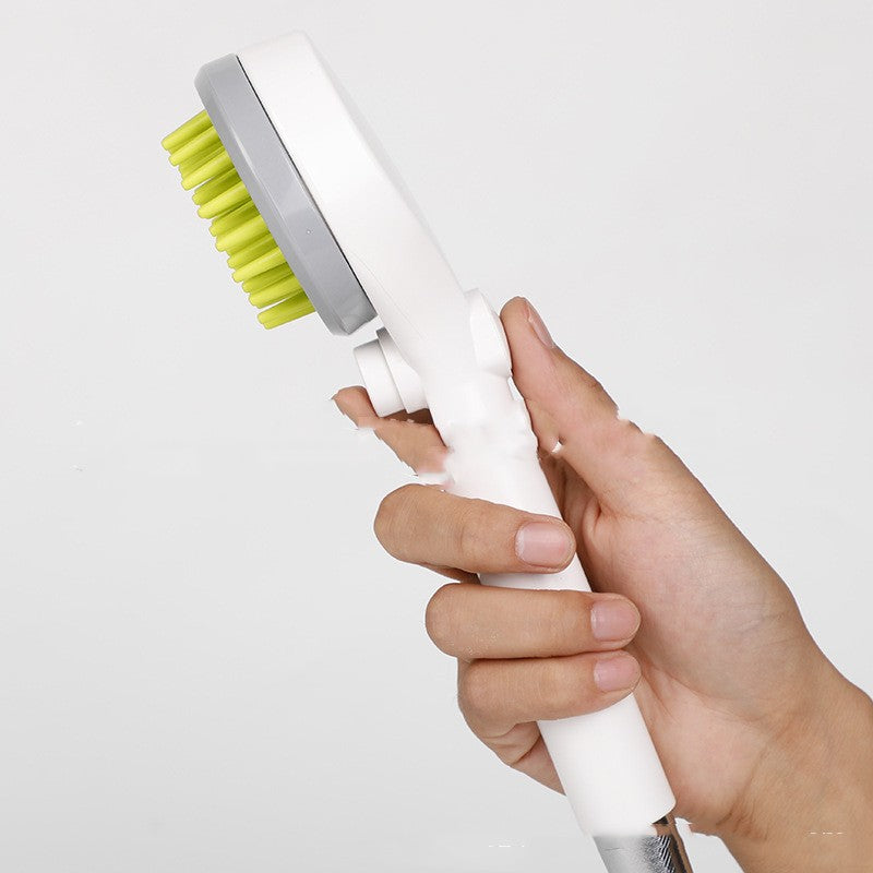 Pet Bath And Massage Comb With Shower Head Cleaning Tool