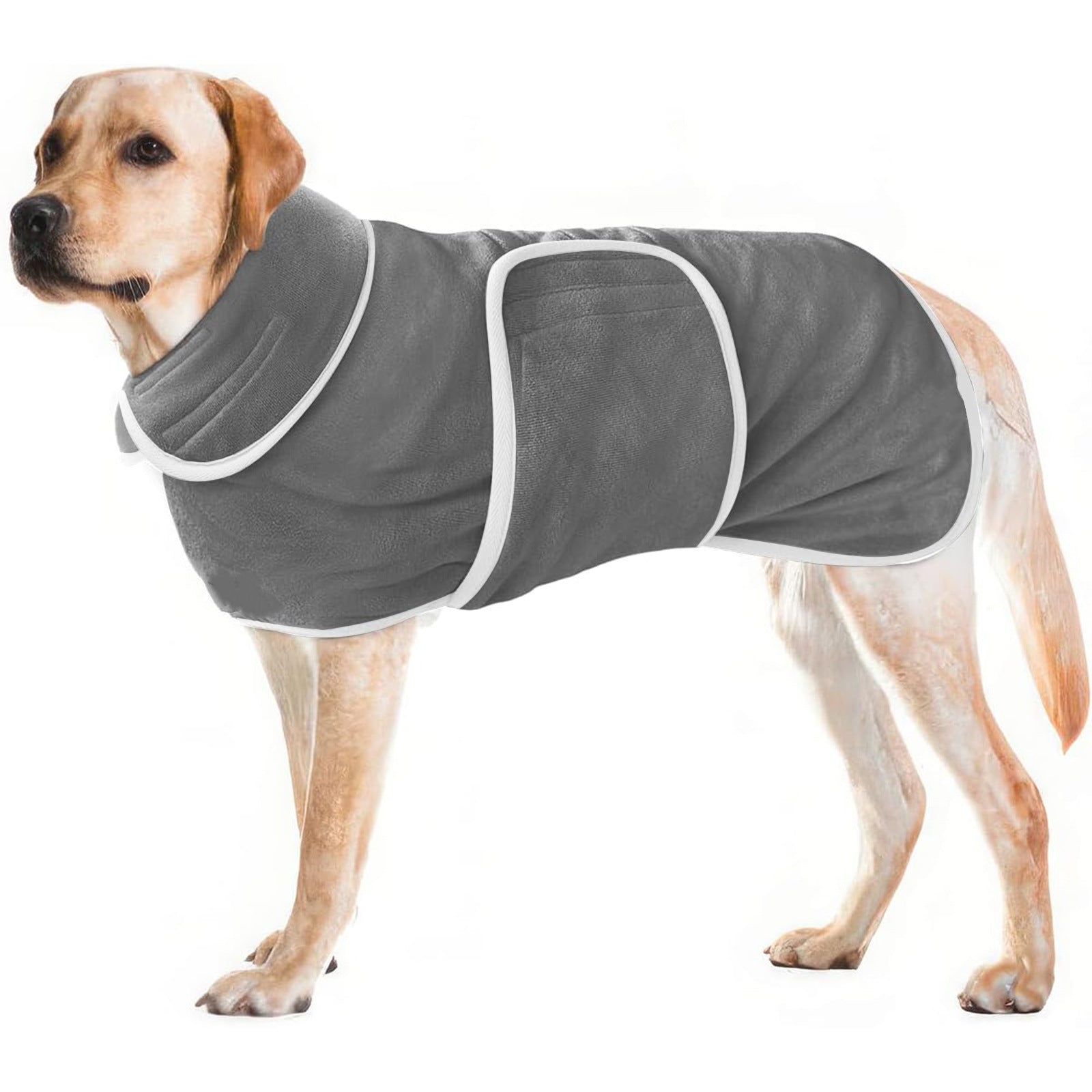 Super Absorbent Pet Bathrobe Towel Coat For Quick Drying