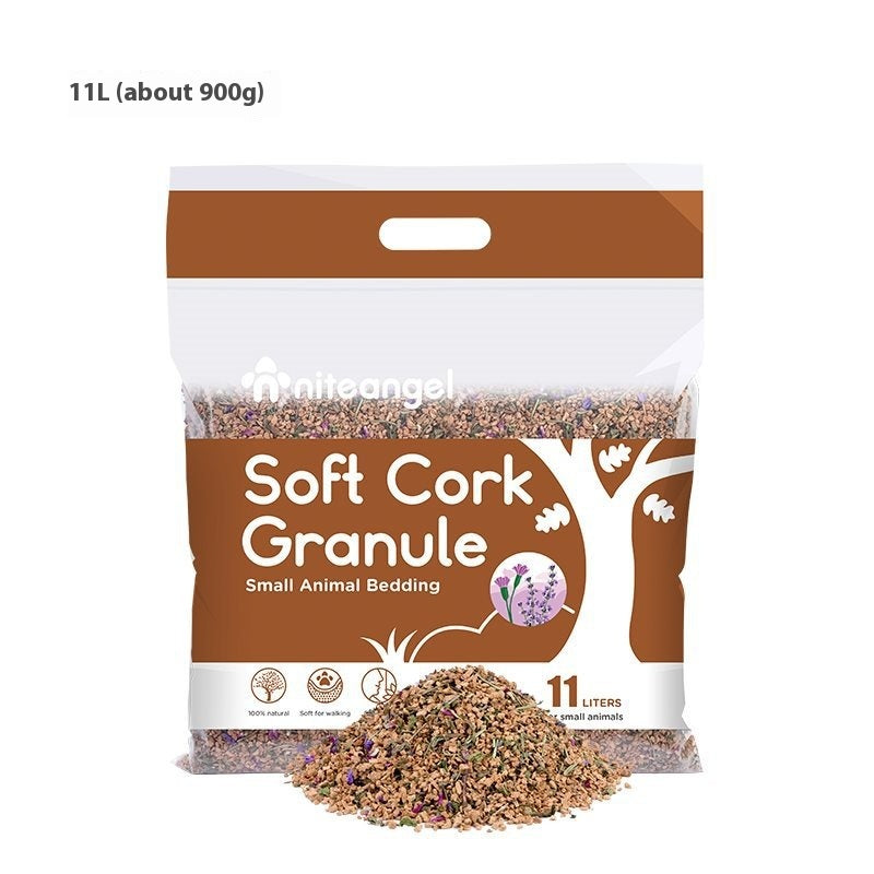 Oak Cork Pet Bedding Dust Free Digging Cage Landscaping Supplies