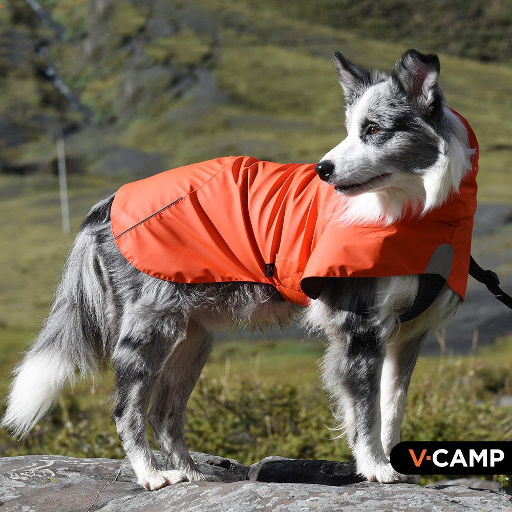 Pet Shell Jacket Waterproof Windproof Raincoat